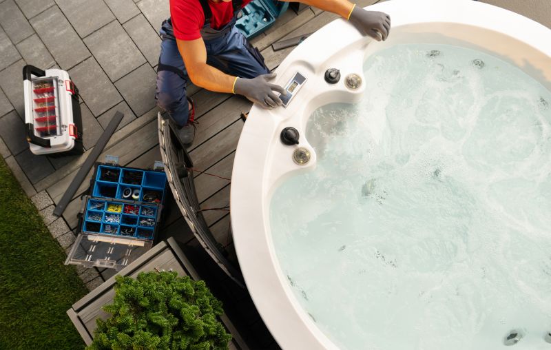 Hot Tub Installation Equipment
